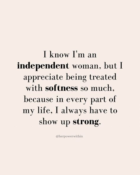 ✨Embrace your independence, but never underestimate the power of softness. . In a world where strength is a constant, allow yourself to be… | Instagram Never Underestimate Quotes, Underestimate Quotes, Women Mindset, Independent Quotes, Female Boss, Selflove Motivation, Woman Empowerment, Independent Woman, Self Healing Quotes