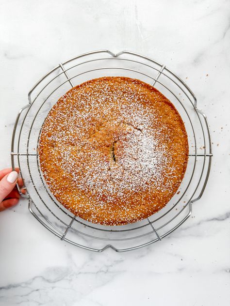 The Famous Maialino Olive Oil Cake, But Healthier (Gluten-free, Dairy-free) Kat Can Cook, Gluten Free Olive Oil Cake, Olive Cake, Vegan Bean Salad, White Bean Salad, Fruit Compote, Oil Cake, Olive Oil Cake, Famous Recipe