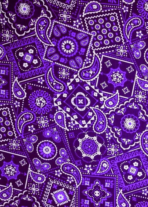 Purple Bandana Wallpaper, Crazy People Quotes, Aztec Background, Purple Bandana, Raiders Wallpaper, Purple Wallpapers, Paisley Wallpaper, Diamond Wallpaper, Beautiful Ocean Pictures