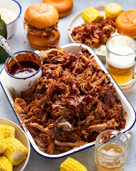 My best Pulled Pork Best Pulled Pork, Tin Eats, Recipetin Eats, Recipe Tin, Pork Buns, Slow Cooker Pulled Pork, Pulled Pork Recipes, Slow Roast, Bbq Sauce Homemade