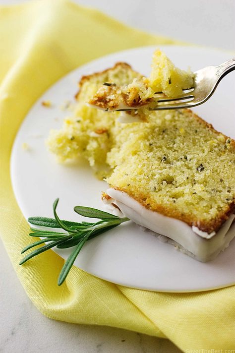 Meyer Lemon-Rosemary Loaf Cake Lemon Rosemary Cake, Einkorn Recipes, Rosemary Bread, Thanksgiving Food Sides, Einkorn Flour, Lemon Loaf, Oil Cake, Lemon Rosemary, Olive Oil Cake