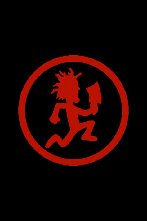 HatchetMan from icps new app. Juggalo Symbol, Icp Juggalo Wallpapers, Juggalo Hatchetman, Icp Logo, Hatchetman Icp, Icp Tattoos, Icp Shirts, Wow Horde, Punk Fashion Diy