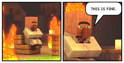 Element Animation Villager News Giant Mobs CHECK OUT THEIR YOUTUBE! SUBSCRIBE! Villager News, Element Animation, Minecraft Villager, Minecraft Comics, Internet Funny, Inner Child, Iz One, Funny Stuff, Minecraft