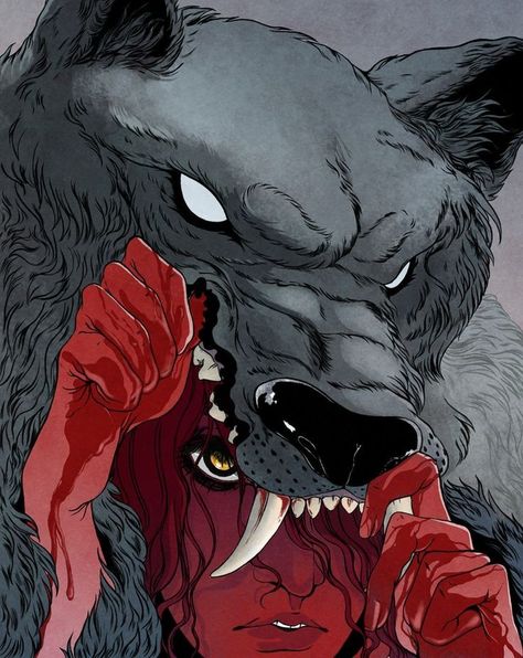 Spooky Words, Werewolf Art, Dark Fairy, Wow Art, A Wolf, Wolf Art, Arte Fantasy, Horror Art, Dark Fantasy Art