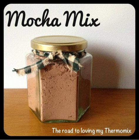 Mocha Powder Recipe, Three Ingredient Fudge, Mocha Mix Recipe, Chocolate Milk Powder, Spicy Hot Chocolate, Gift Jars, Gourmet Hot Chocolate, Homemade Dry Mixes, Quick Cookies Recipes