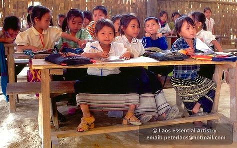 Laos Schools Around The World, Vintage School, Reading Time, All Over The World, Laos, The Globe, Around The Worlds, Human, Education