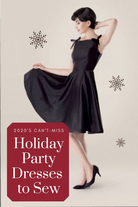 Formal holiday dresses, casual holiday dresses, and semi-formal holiday dresses. Patterns for you to create a head turning outfit for any holiday party. Christmas Party Dress Pattern, Christmas Dress Sewing Pattern, Formal Christmas Party Dress, Formal Christmas Party, Party Dress Pattern, Dresses Patterns, Holiday Formal Dresses, Party Dress Patterns, Head Turning Outfits