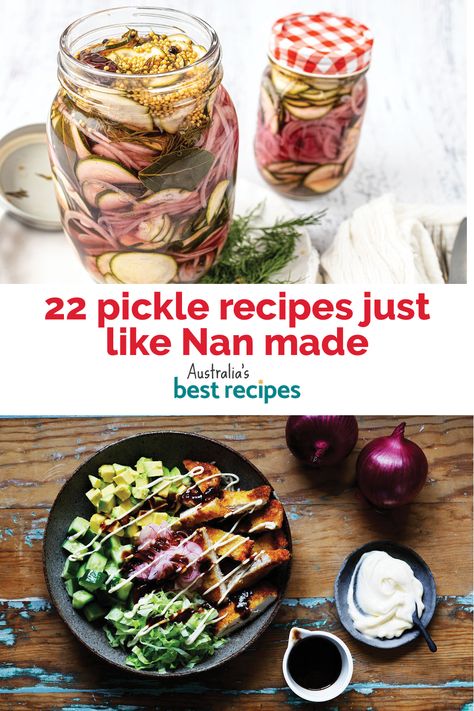 Christmas Pickles Recipe, Zucchini Pickles, Aussie Food, Christmas Ham, Australia Food, Christmas Food Gifts, Pickling Cucumbers, Pickled Onions, Cheese Platters