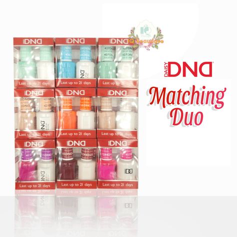 DND DUO Matching Gel &amp; Lacquer *Pick Any* (PART 1 #401-599) Nails Inspiration Summer, Luminous Nails, Dnd Gel Polish, Gel Lacquer, Nail Plate, Womens Nails, Soak Off Gel, Beauty Nail, Gel Nail Polish