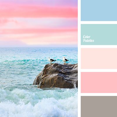 The most romantic combination of translucent turquoise, sparkling aquamarine and creamy pink hue, which accompanies the birth of a new day. This palette is. Beach Wedding Colors, Color Palate, Color Balance, Color Inspo, Art Furniture, Colour Schemes, Color Pallets, Color Swatches, A Color