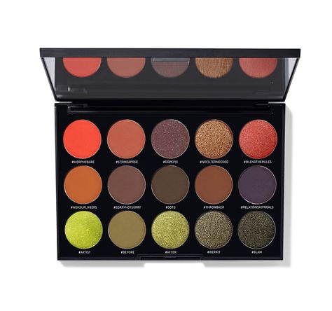 Combination Skin Makeup, Morphe Eyeshadow, Makeup Morphe, Morphe Palette, Morphe Brushes, Full Coverage Foundation, Holiday Makeup, Matte Red, Makeup Palette