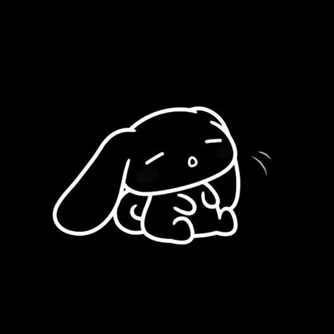 Cute Dark Widget Ideas, Dark Sanrio Icons, Dark Apple Watch Wallpaper, Sanrio Widgets Black, Sanrio Icons Black, Black Sanrio Wallpaper, Black And White Aesthetic Widget, Sanrio Black And White, Black And White Aesthetic Pfp