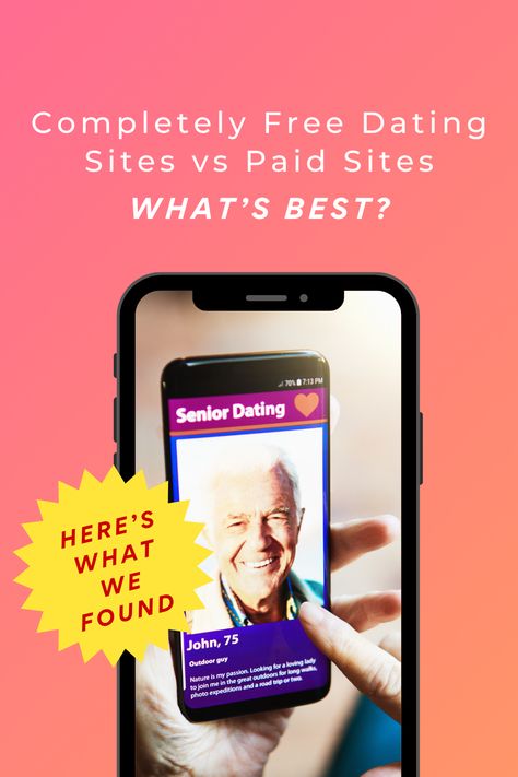 Are completely free dating sites worth the money? What about sites that offer both free and paid versions? If you’re dating again later in life and are new to dating apps and sites, these are good questions.

Here's what we found...

#onlinedating #datingapps #seniordating Good Questions, Senior Dating, Online Dating Profile, Meet Singles, Finding Your Soulmate, Dating Games, Finding True Love, Dating Again, Dating Apps