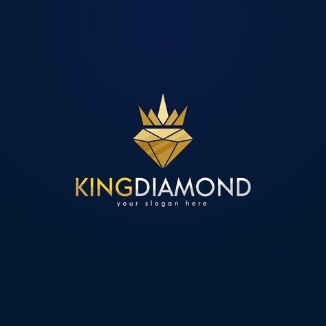 Diamond Logo Design Ideas, Gem Logo, Logo Diamond, Jewellery Logo, Digital Graphics Art, King Diamond, Logo Design Set, Logo Design Collection, Realty Logo