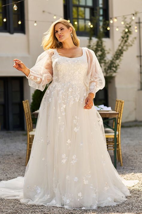 Magdalene Bridal Gown -  #Bridal #Gown #Magdalene Plus Size Wedding Dresses Cottagecore, Wedding Dresses Modest Long Sleeve, December Wedding Dress Plus Size, Large Lace Wedding Dress, Modest Wedding Dress Plus Size, Plus Size Cottage Core Wedding Dress, Plus Size Wedding Dresses Modest, Plus Size Pink Wedding Dress, Catholic Bride Dresses