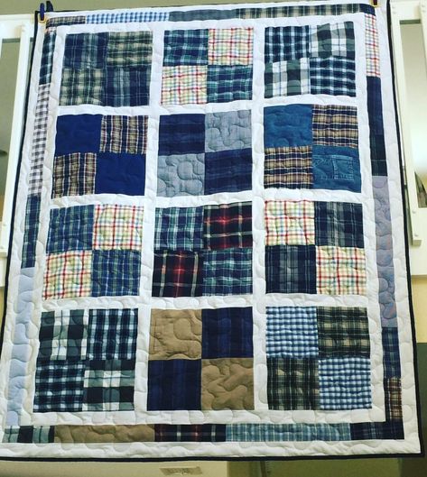 Quilt With Sashing, Denim Quilts, Shirt Quilts, Memory Quilts, Flannel Quilts, Keepsake Quilting, Plaid Quilt, Quilt Care, Scrap Quilt Patterns