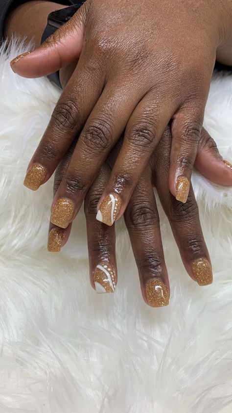 Powder Dipped Nails, Lux Nails, Nails Gold, Dip Powder Nails, Dipped Nails, Gold Nails, Beautiful Nails, Nail Art, Nails