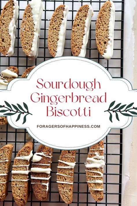 Sourdough Discard Cowboy Cookies, Sourdough Discard Ginger Cookies, Sour Dough Christmas Cookies, Sourdough Recipes Christmas, Fall Sourdough Cookies, Christmas Sourdough Discard Recipes, Cranberry Sourdough Recipes, Sourdough Discard Holiday Recipes, Sourdough Eggnog Scones