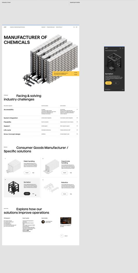 Industrial Design Website, Minimalist Landing Page, Awwwards Web Design, Industrial Web Design, Industrial Website Design, Corporate Web Design, Unique Website Design, Web Design Quotes, Ui Design Website