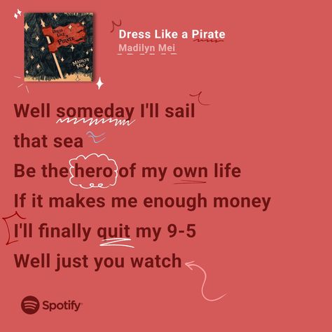 — dress like a pirate by madilyn mei lyrics ( single ) Madilyn Mei Aesthetic, Madilyn Mei, Dress Like A Pirate, Addison Grace, Pirate Songs, Musical Artist, What Is An Artist, I Love Lamp, Music Artist