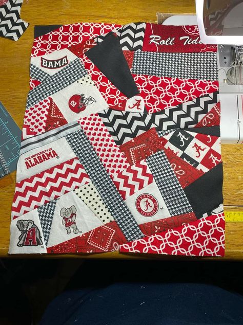 Alabama Quilt, The University Of Alabama, University Of Alabama, Alabama Crimson Tide, Crimson Tide, Quilt Blocks, Alabama, Quilt Patterns, University