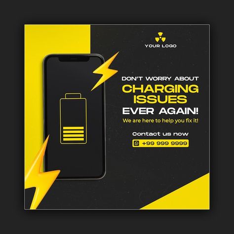 Charging issue smart phone repairing soc... | Premium Psd #Freepik #psd #issue #battery #flyer #charging Mobile Repairing Banner, Phone Banner, Mobile Shop Design, Phone Charging Station, Ups Battery, Battery Repair, Mobile Charging, Line Phone, Mobile Battery