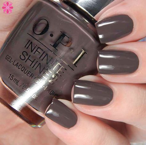 Brown Nail, Opi Nail Colors, Opi Infinite Shine, Ideas Nails, Nails Fall, Toe Nail Designs, Fall Nail Colors, Opi Nails, Fall Nail Designs