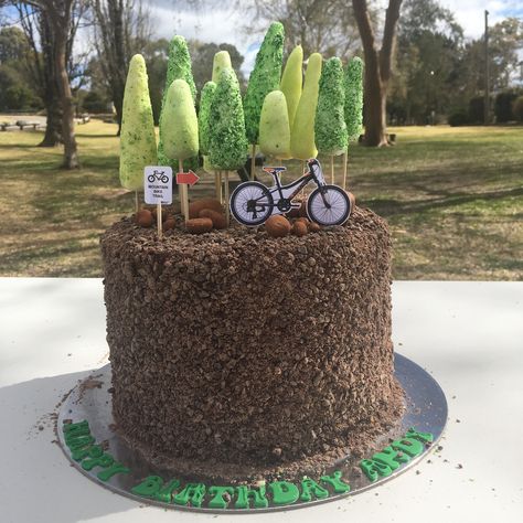 Mountain Bike Birthday Party, Mountain Bike Cake, Bike Birthday Party, Bike Cake, Bike Birthday Parties, Bike Party, Bike Birthday, Bike Cakes, Third Birthday