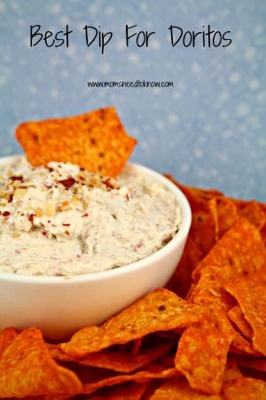 Dip For Doritos, Dorito Dip, Doritos Recipes, Best Dip, Green Chiles, Snack Dip, Buffalo Chicken Dip, Think Food, Football Food