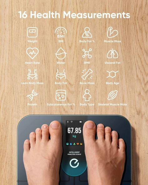 Wi-Fi Fitness Tracking Smart Scale P3, HSA FSA Eligible,16-Measurement Digital Bluetooth Body Fat Scale for Body Weight, Heart Rate, BMI, Intelligent Analysis, 3D Virtual Body Mode https://amzn.to/4erFGBH Link to purchase is located in my bio/profile @minionrun_deals #amazondeals #amazonfinds #amazon #sale #hotdeals #promo #code Body Fat Scale, Fitness Tracking, Smart Scale, Body Fat Percentage, Coconut Oil Pulling, Visceral Fat, Skeletal Muscle, Amazon Sale, Oil Pulling