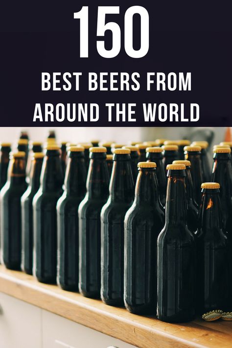 Great list of the best beers from around the world Beers Of The World, Beer Drinker, Stella Artois, Best Beer, Around The Worlds, Around The World, Beer, Good Things, The World