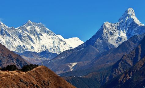 hotel everest view | glorious mountain ranges as seen from s… | Gokarna Magar | Flickr Everest Base Camp Trek, Mountain Ranges, Base Camp, Mountain Range, Luxury Travel, Mountain Biking, Trekking, Nepal, Hunting