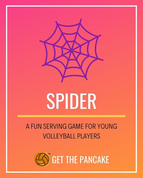 Spider: A Fun Serving Game For Young Volleyball Players Volleyball Games For Beginners, Fun Beginner Volleyball Games, Volleyball Camp Games, Volleyball Team Pics Picture Ideas, Team Building Activities For Volleyball Players, 2nd Grade Volleyball Drills, Volleyball Camp Ideas, Coaching 3rd Grade Volleyball, Elementary Volleyball Games