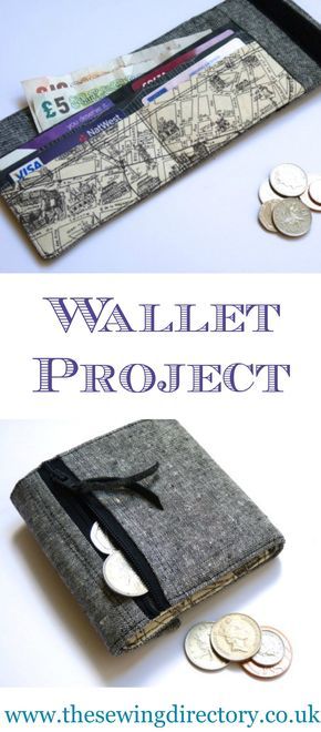 Man's wallet sewing project using fat quarters of fabric. Sewing Wallet, Sewing Men, Wallet Sewing Pattern, Diy Sy, Sew Wallet, Trendy Sewing Projects, Bag Sewing Pattern, Wallet Tutorial, Diy Wallet