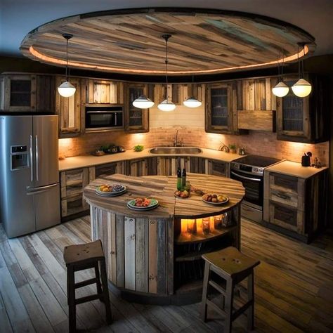 Casa Do Hobbit, Diy Kitchen Remodel, Kitchen Remodel Inspiration, Small Bathroom Ideas On A Budget, Kitchen Remodel Ideas, Rustic Kitchen Design, Kitchen Remodel Before And After, Sock Knitting, Kitchen Cabinet Remodel