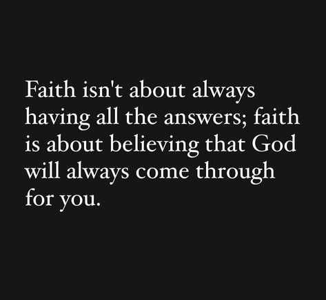 Faith is about complete surrender to God’s way and will. letting Go and letting God. TRUSTING in His promise. Believing that All will work out as it should in His divine time 🙏🏿🤎 SCRIPTURE: Hebrews 11:1, 2 Corinthians 5:7, Hebrews 11:11, John 11:40, Mark 9:23, Matthew 21:22, John 6:35, Matthew 17:20, John 7:38, Romans 5:1, James 1:6, Proverbs 3:5-6 Mark 6:11, Mark 9:23 Bible, Matthew 21:22, John 11 40, Mark 9 23, God Motivation, John 7 38, John 6 35, Hebrews 11 1