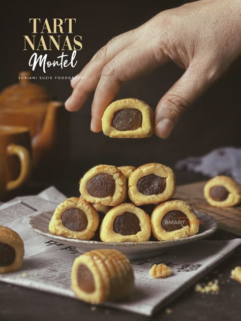 Biskut Raya Photography Styling, Biskut Raya Photography, Kuih Raya Photography, Tart Nanas, Raya Photoshoot, Food Photography Fruit, Cookies Photo, Food Photography Dessert, Kuih Raya