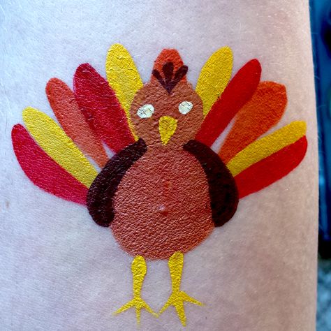 face painting thanksgiving | How to face paint a Thanksgiving Turkey Turkey Face Paint, How To Face Paint, Paint Business, Mime Face Paint, Thanksgiving Drawings, Festival Face Paint, Face Painting Ideas, Turkey Painting, Dremel Crafts