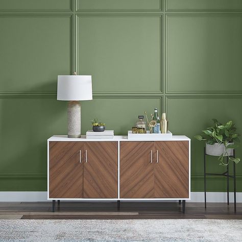 March Colors, Laurel Tree, Color Of The Month, Behr Paint, Feature Walls, Rooftop Garden, Lush Garden, Rhodes, Feature Wall