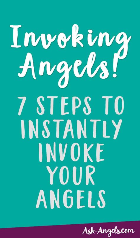 Invoking Angels! 7 Steps to Instantly Invoke Your Angels Angel Therapy, Angel Spirit, Manifestation Affirmation, Angel Signs, Angel Guide, Angel Prayers, Archangel Gabriel, Life Path Number, Angel Guidance