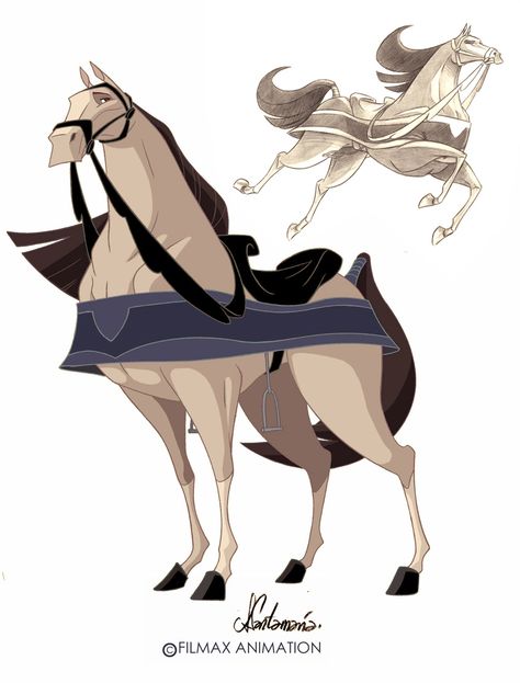 Filmax Animation Disney Horses Drawings, Horse Concept Art, Disney Horses, Cartoon Horse, Story Artist, Horse Family, Horse Cartoon, Horse Illustration, Horse Artwork