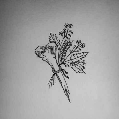 Witchy Flower Tattoo, Easy Sketches, Tattoo Idea, Tattoo Photo, Flower Tattoo, Witch, Google Search, Tattoos