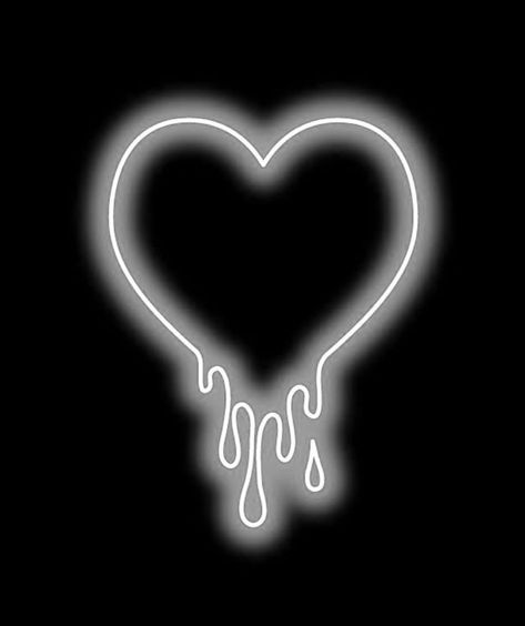 Neon white drip heart icon Fancy Icons Aesthetic, Neon White Aesthetic, Heart Logo Icon, Neon App Icons, Wattpad App, Amazing Backgrounds, Neon Hearts, Phone Customization, Neon Heart