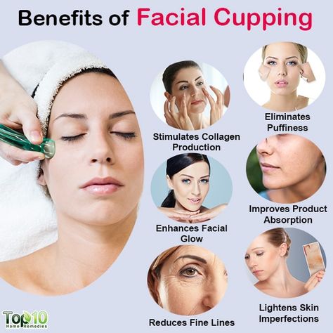 Facial Cupping 101: Benefits, Method and Precautions | Top 10 Home Remedies Cupping Massage, Top 10 Home Remedies, Calendula Benefits, Facial Cupping, Fruit Health Benefits, Lemon Benefits, Coconut Health Benefits, Stomach Ulcers, Cupping Therapy