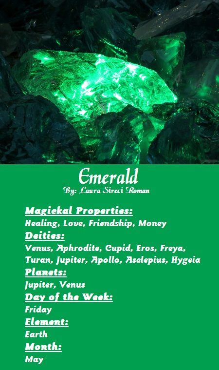 Emerald Magical Properties, Wednesday Witch, Witchcraft Notes, Witchy Knowledge, Gems Quotes, Emerald Benefits, Color Energy, Earth Magic, Crystal Seashells