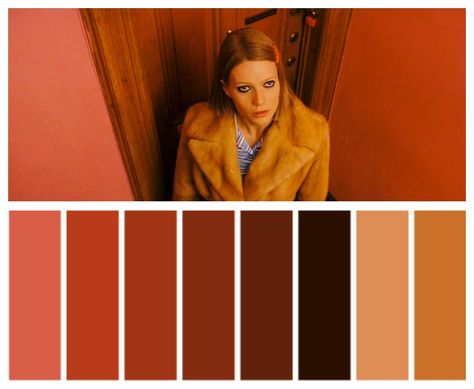 The Royal Tenenbaums Wes Anderson Wes Anderson Color Palette, Wes Anderson Aesthetic, Color In Film, Movie Color Palette, Royal Tenenbaums, Cinema Colours, The Royal Tenenbaums, Wes Anderson, Color Palette Design