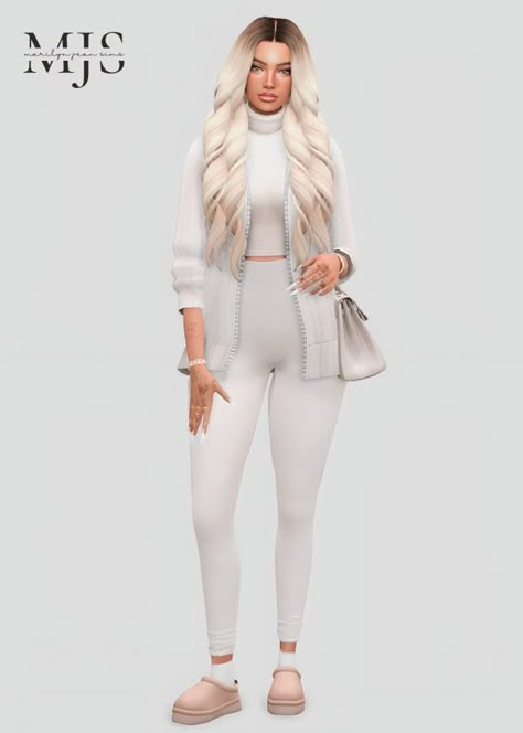 marilynjeansims The Sims 4 Pack, Sims 4 Aesthetic, 4 Aesthetic, Sims 4 Tsr, Coated Leggings, Sims 4 Game Mods, Tumblr Sims 4, Everyday Casual Outfits, Sims 4 Gameplay