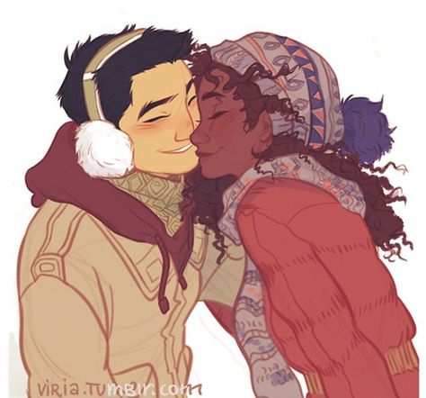 Viria's done it again with this cute Frazel fan art<3 Frazel Fanart, Hazel And Frank, Pjo Series, Zio Rick, Hazel Levesque, Percy Jackson Ships, Frank Zhang, Mixed Couples, Percy Jackson Fan Art