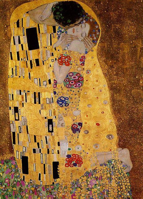 Art Klimt, Famous Art Paintings, Kiss Painting, Gustav Klimt Art, The Kiss (klimt), Klimt Paintings, Klimt Art, Photographie Portrait Inspiration, Soyut Sanat Tabloları