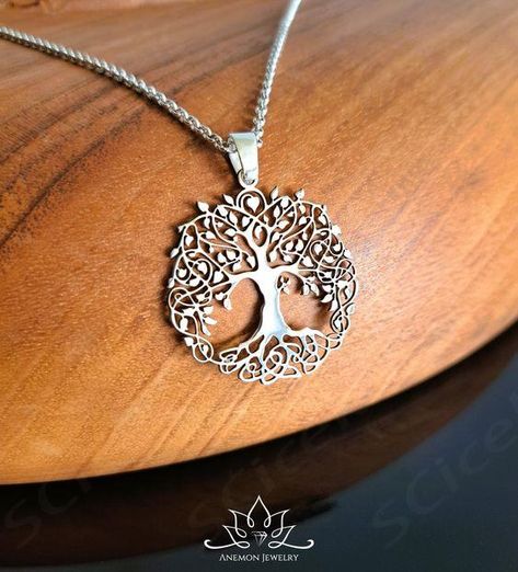 Rope Tree, Triquetra Necklace, Necklace Tree, Tree Of Life Jewelry, Mens Engagement, Add Art, Tree Necklace, Tree Of Life Necklace, Tree Pendant